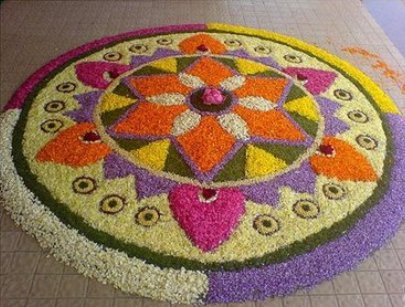 holi rangoli dizainas