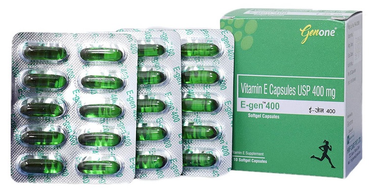 Genone E-Gen 400 mitybos vitamino E aliejaus kapsulė