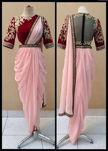 Giyime Hazır Dhoti Sari