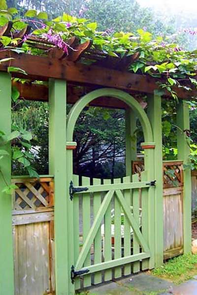 Dekoratif Bahçe Kapıları