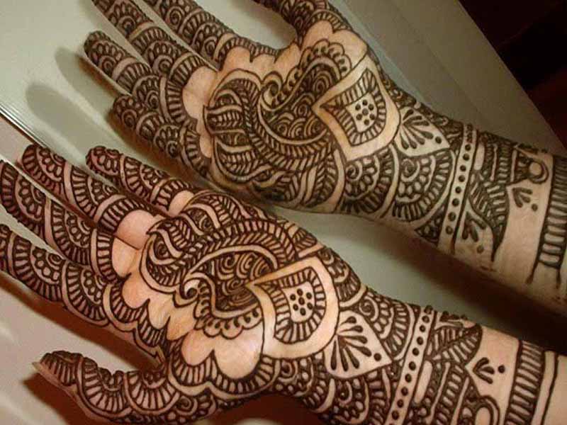 Marathi Mehndi dizainas