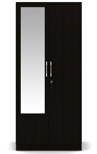 Paprastas 2 durų spintos dizainas