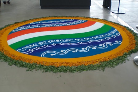 Bağımsızlık Günü Rangoli