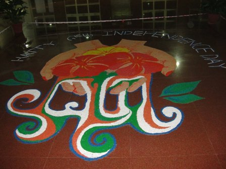 Bağımsızlık Günü Rangoli