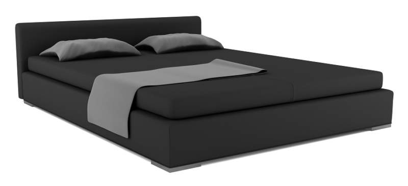 siyah yatak tasarımları