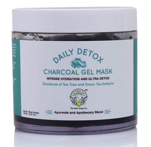 Green Berry Organics Günlük DETOX Kömür Jel Yüz Maskesi
