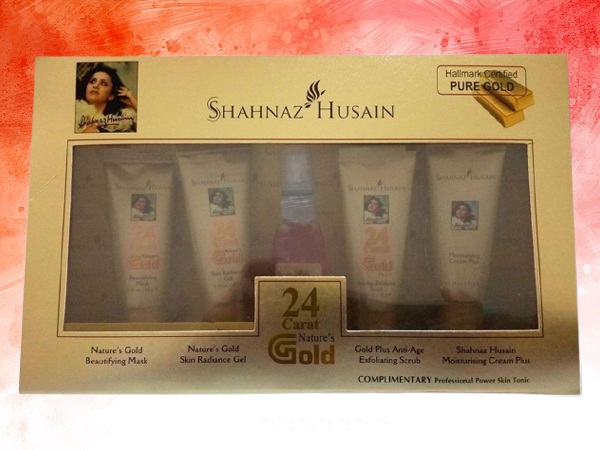 Shahnaz Hussain 24 karatų aukso veido rinkinys