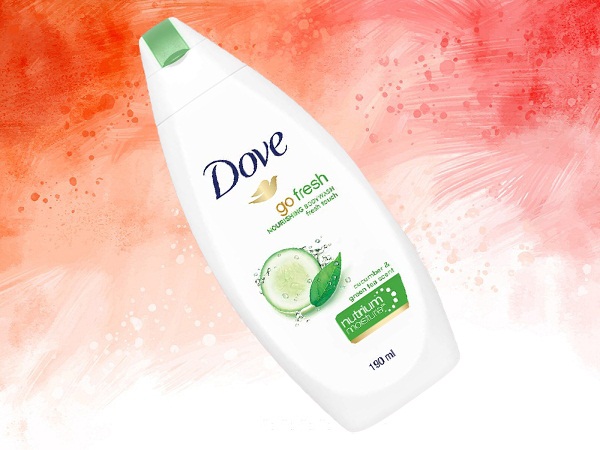 „Dove Go Fresh“ maitinamasis kūno prausiklis