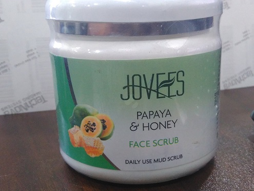 Jovees Papaya & amp; Medaus veido šveitiklis