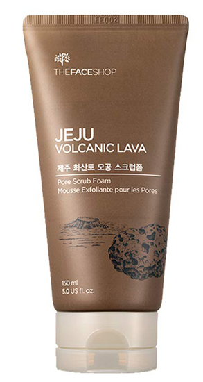 „Face Shop Jeju“ ugnikalnio lavos putos