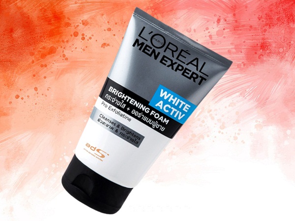 L'Oreal Paris Men Expert Beyaz Aktif Parlatıcı Köpük