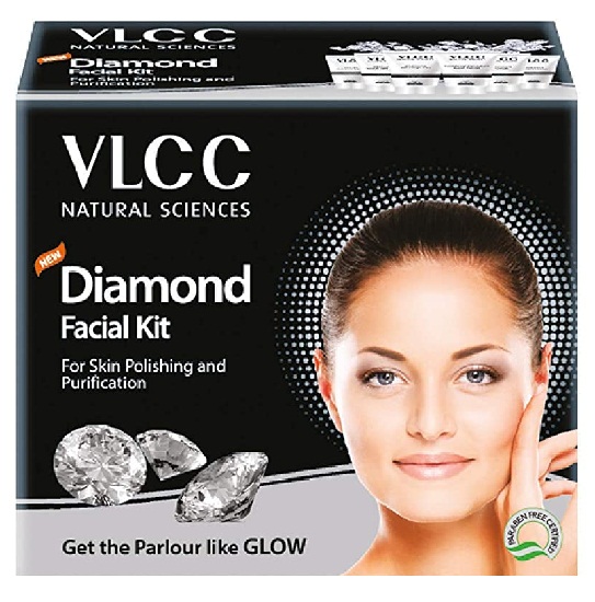 VLCC deimantinis veido rinkinys sausai odai