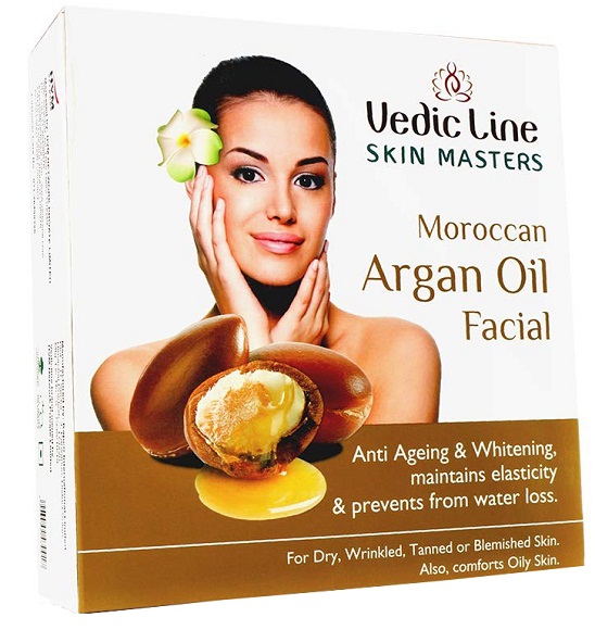 Vedik çizgi Fas Argan Yağı Yüz Kiti