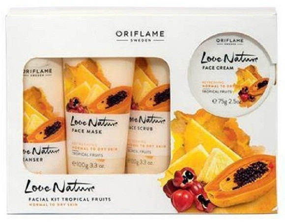 Oriflame Love Nature Yüz Bakım Seti