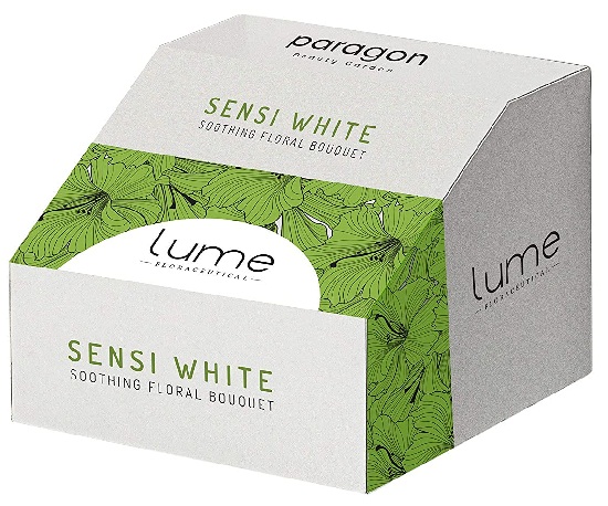 Lume By Paragon Beauty Garden Sensi White 7 žingsnių vienkartinis veido rinkinys