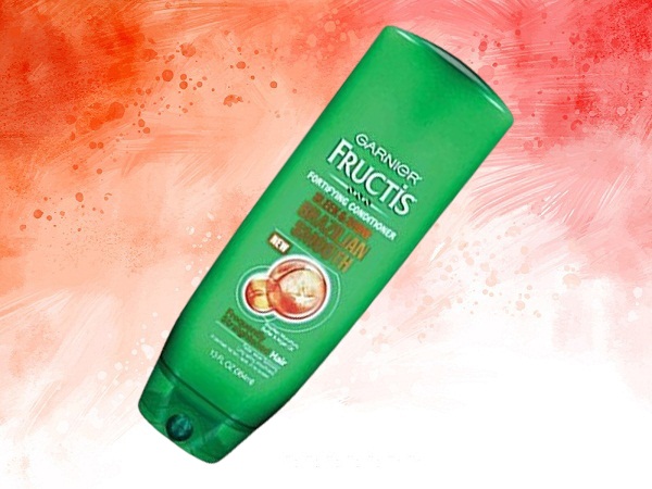 Braziliškas lygus šampūnas „Garnier Fructis“