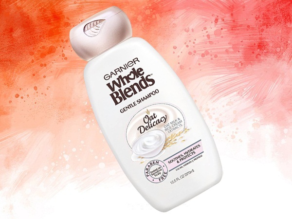 „Garnier Whole Blends“ švelnus šampūnas