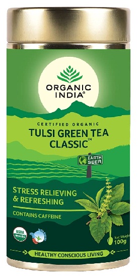 Organik Hindistan Klasik Tulsi Yeşil Çay