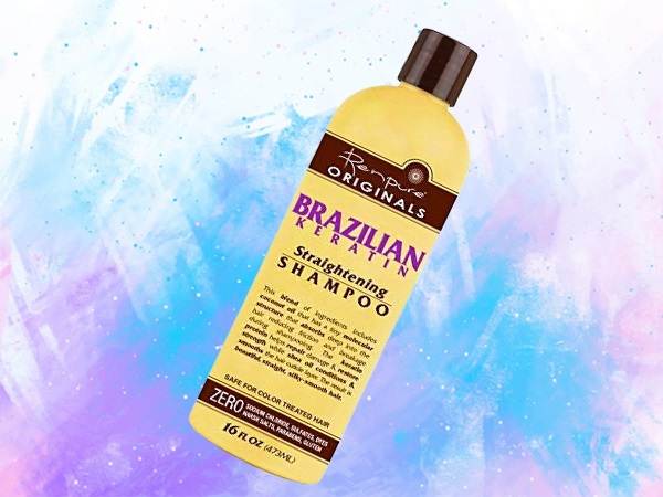 „Renpure Organics“ Brazilijos tiesinantis keratino šampūnas