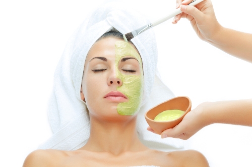 Parlayan Ciltler için Aloe Vera Yüz