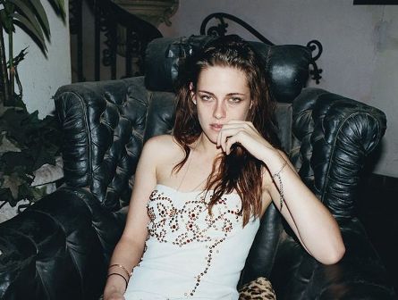 Kristen Stewart be makiažo nuotraukų 9