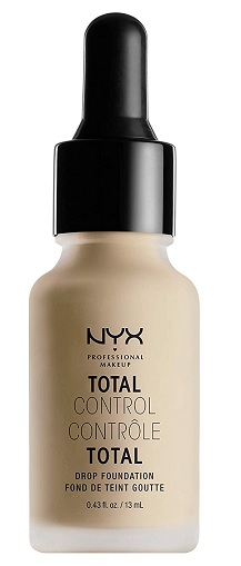 „Nyx Professional Makeup Total Control Drop Liquid Foundation“ makiažo pagrindas