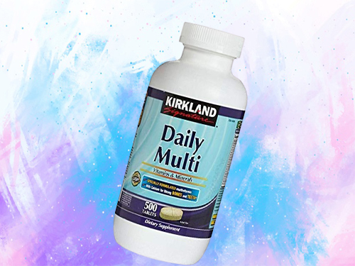 Kirkland dienos multivitaminų tabletės