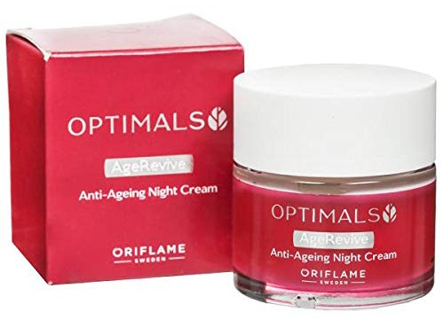 „Oriflame Optimal Age Revive“ naktinis kremas nuo senėjimo