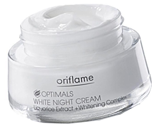 „Oriflame Optimals“ baltas naktinis kremas