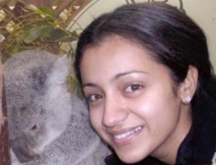 Trisha Krishnan be makiažo 2