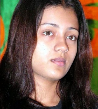 Makyajsız Trisha Krishnan