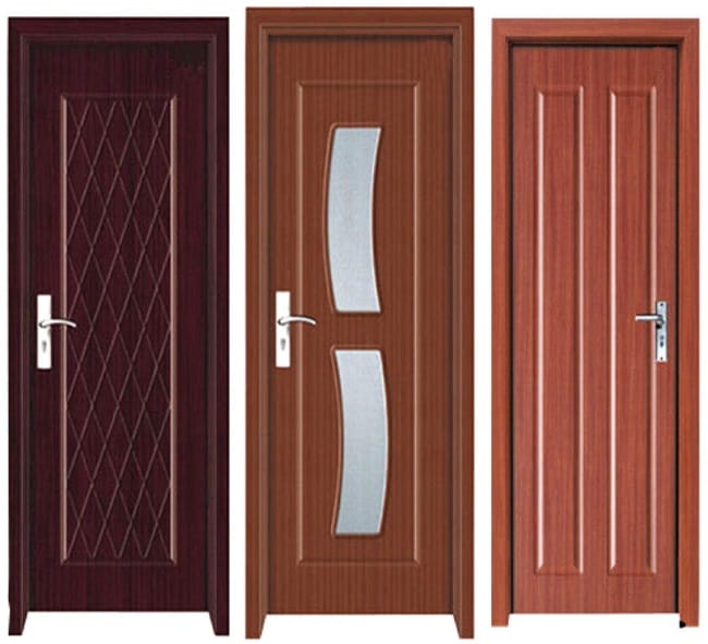 Šiuolaikiniai PVC durų dizainai su nuotraukomis Indijoje