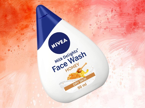 Nivea Milk Delights Honey veido prausiklis sausai odai