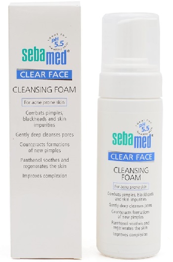 „Sebamed“ valomosios putos odai, linkusiai į spuogus