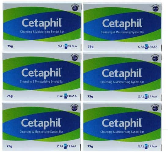 Valomasis ir drėkinamasis muilo baras „Cetaphil“