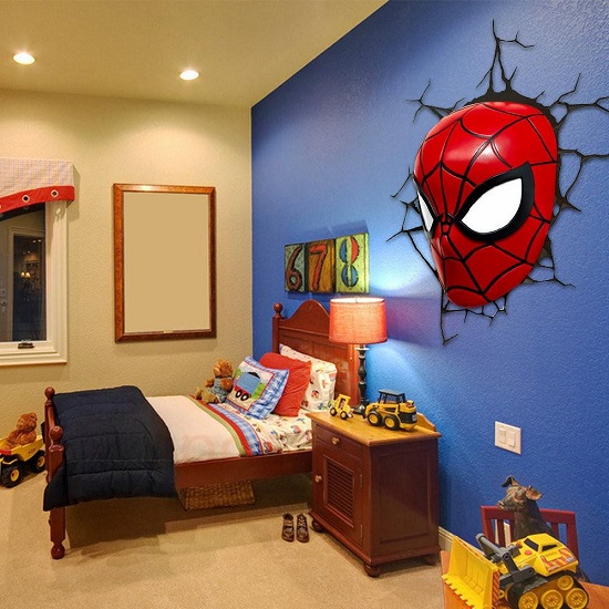 Örümcek Adam Yatak Odası Aksesuarları