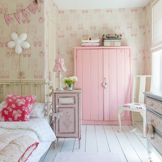 „Shabby Chic“ miegamojo aksesuarai