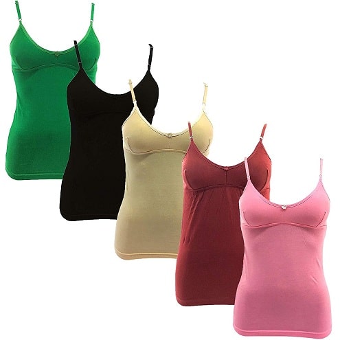 Įmontuota liemenėlė Camisole