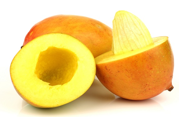 Mango vaisių veido pakuotė raukšlėms