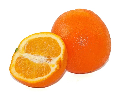 Apelsinų vaisių veido pakuotė natūraliam švytėjimui