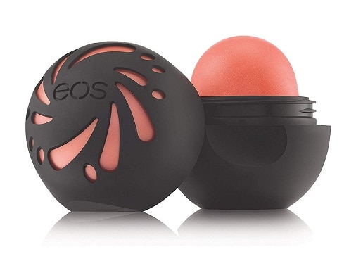 Eos Coral Shimmer lūpų balzamas