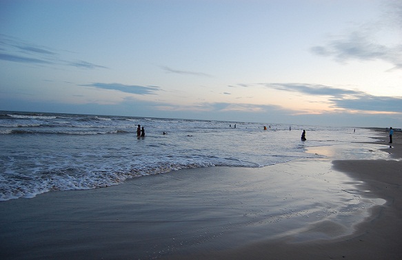 Manginapudi Plajı, Krishna bölgesi, Andhra Pradesh