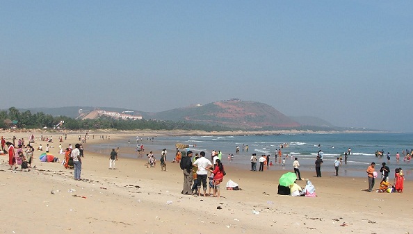 Rishikonda Plajı Vishakapatnam, AP