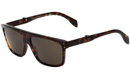 Aleksandro McQueeno kvadratiniai saulės akiniai