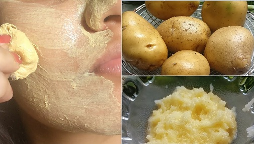 Pürüzsüz Ciltler İçin Patates Maskesi Yüz Paketleri