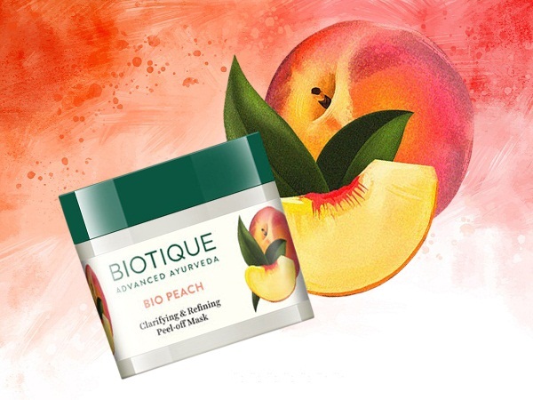 „Biotique Bio Peach Clearing and Refining Peel Off“ kaukė