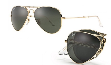 Ray Ban Aviator Erkekler İçin Katlanır Güneş Gözlüğü