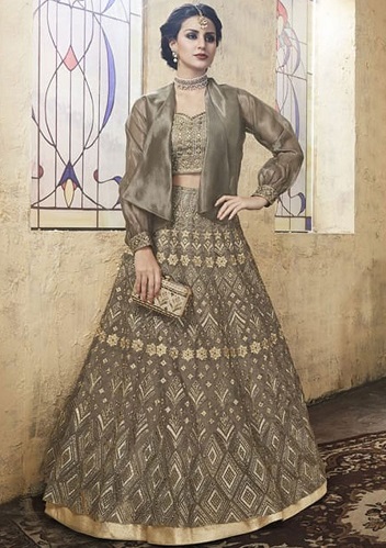 Gelin Ceketi Lehenga