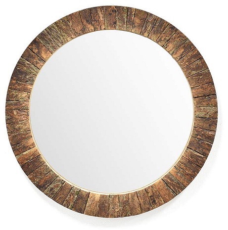 Paprastas medinių veidrodžių dizainas