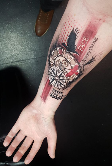 Šiukšlių polkos tatuiruotės 2